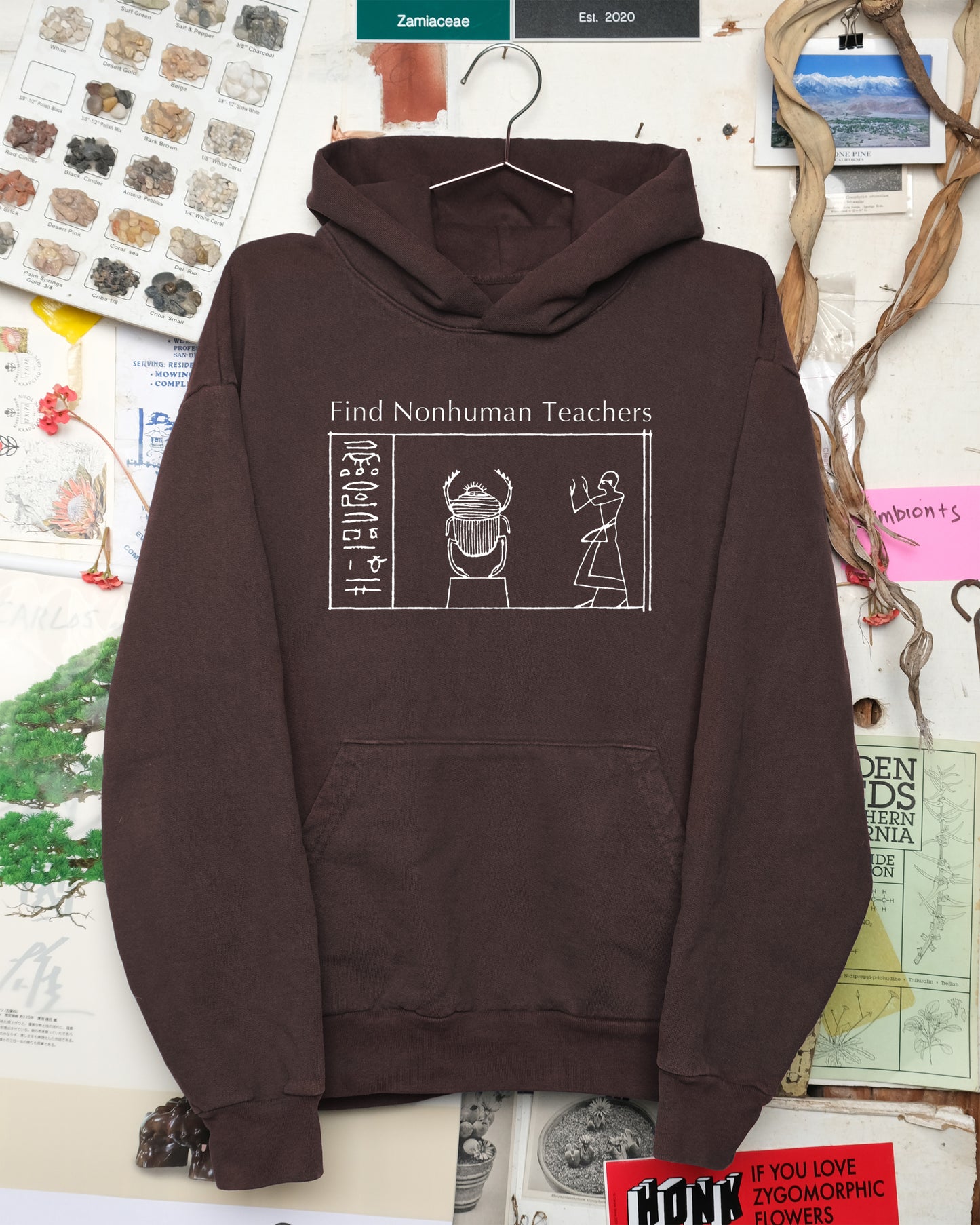 Nonhuman Teachers 501(c)3 Sweatshirt (Loam)