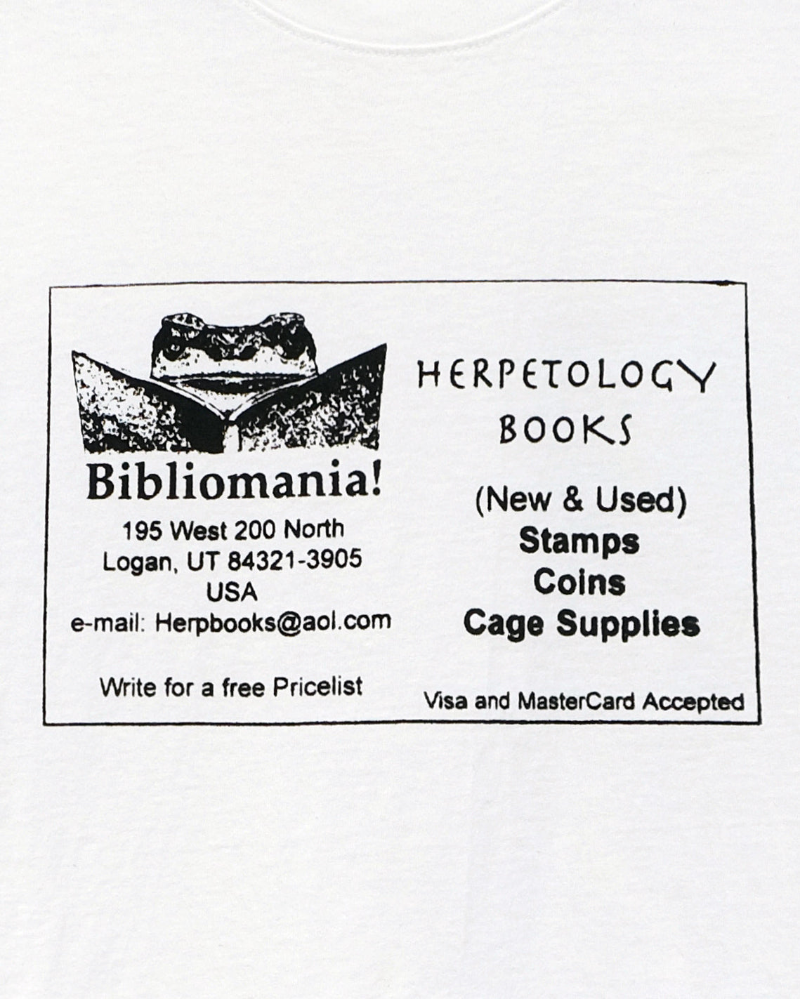 Seconds Shirts: Bibliomania!