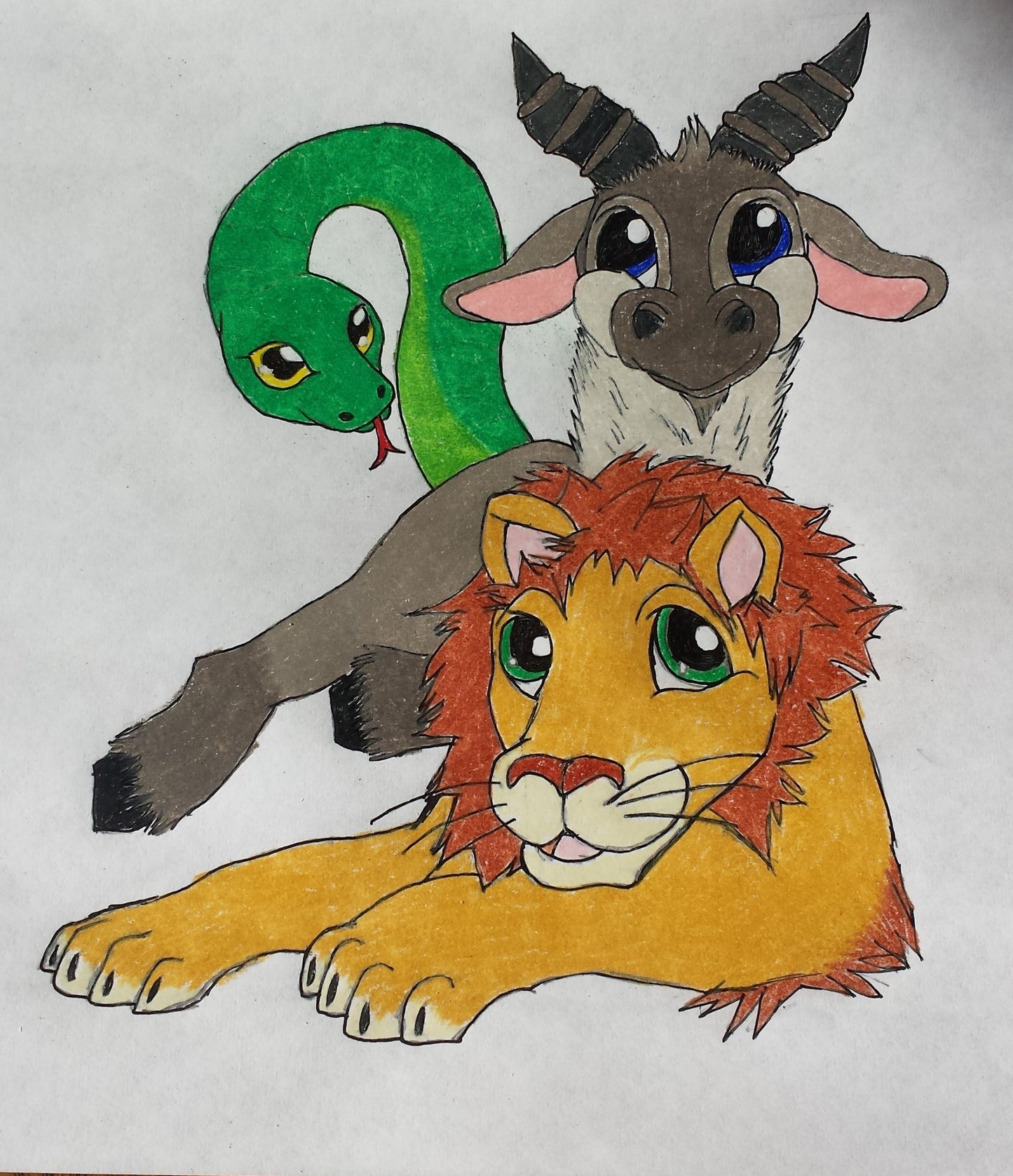 Mythical Chimeras (White)