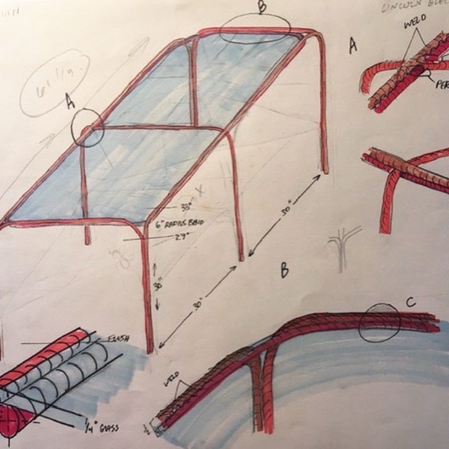 Geoponika Bent Stand