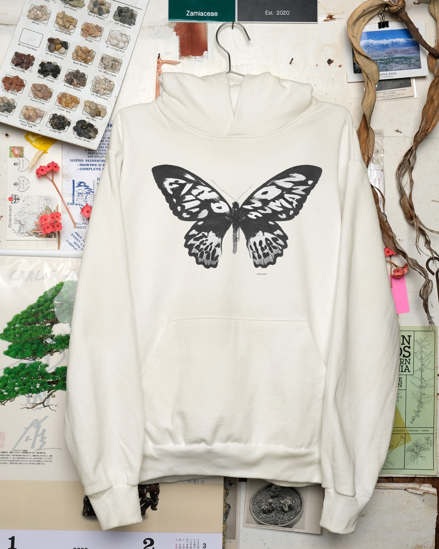 Find Nonhuman Teachers 2: Butterfly Sweatshirt