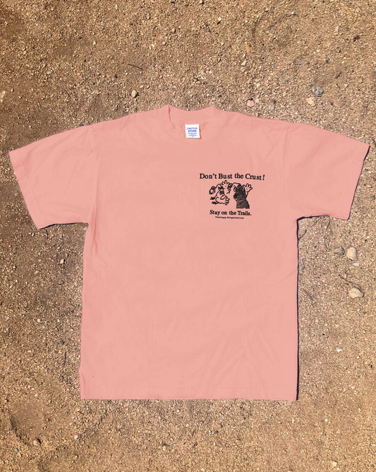 Don't Bust the Crust! Badge T-Shirt