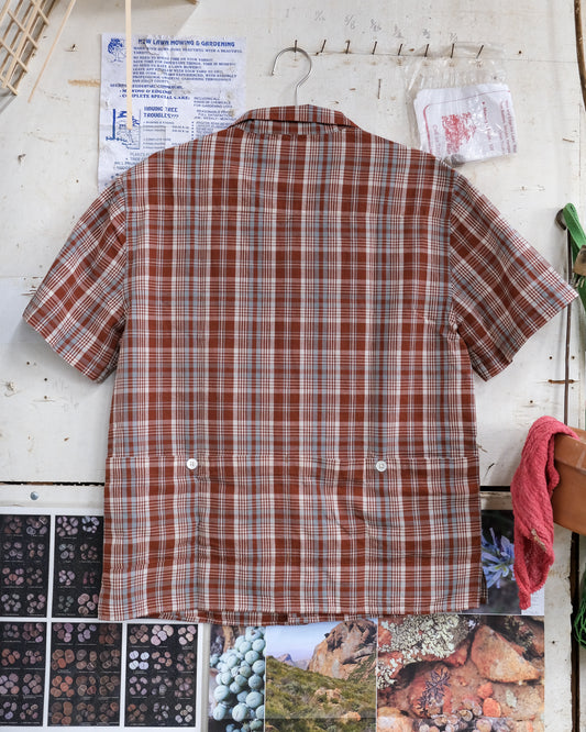 Earthworm Shirt (Plaid #2)