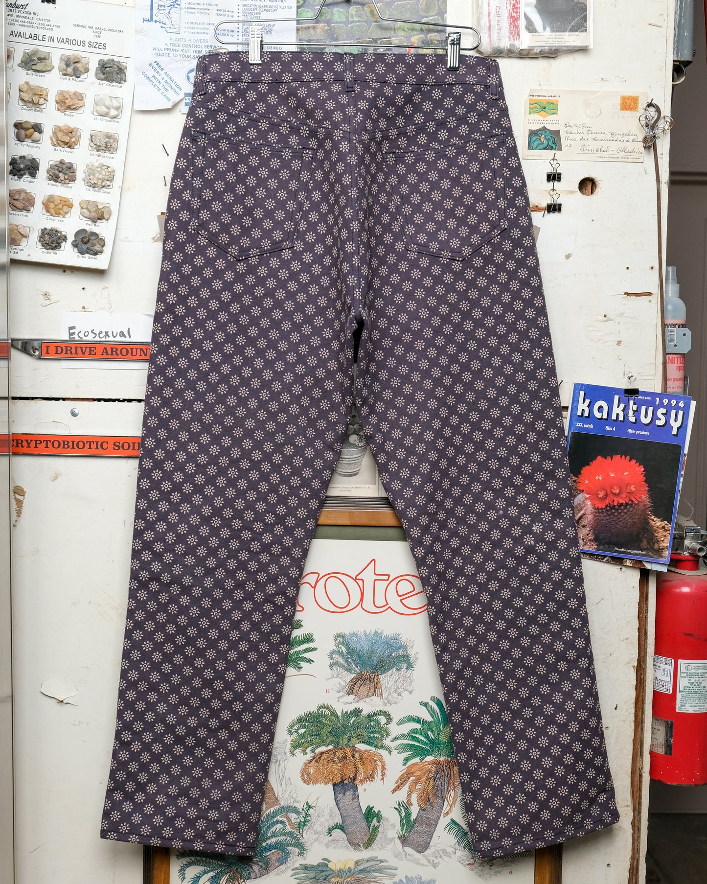 Earthstar Fungus Work Trousers by Geoponika