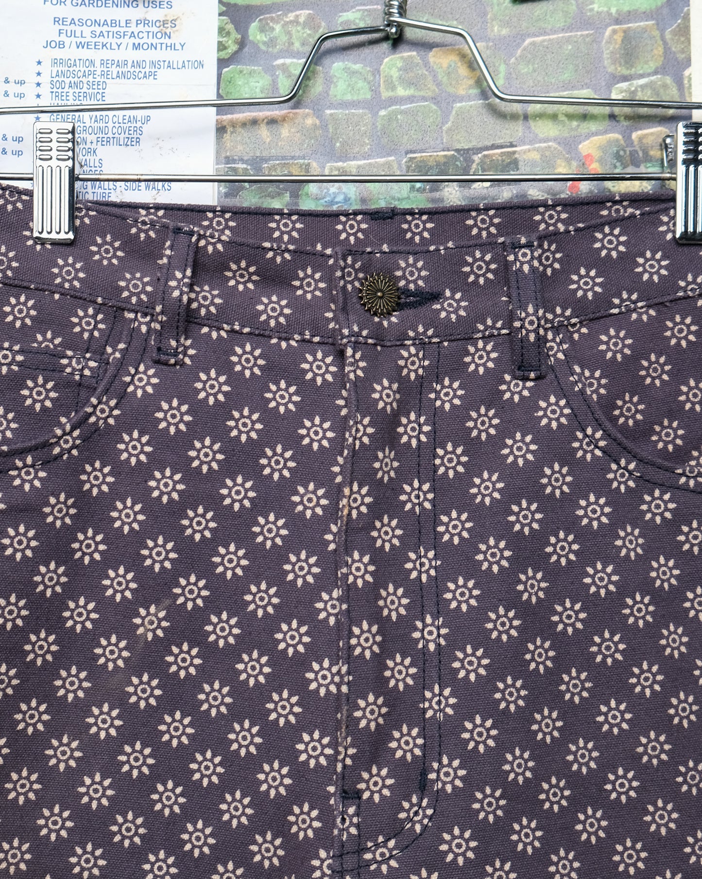 Earthstar Fungus Work Trousers by Geoponika