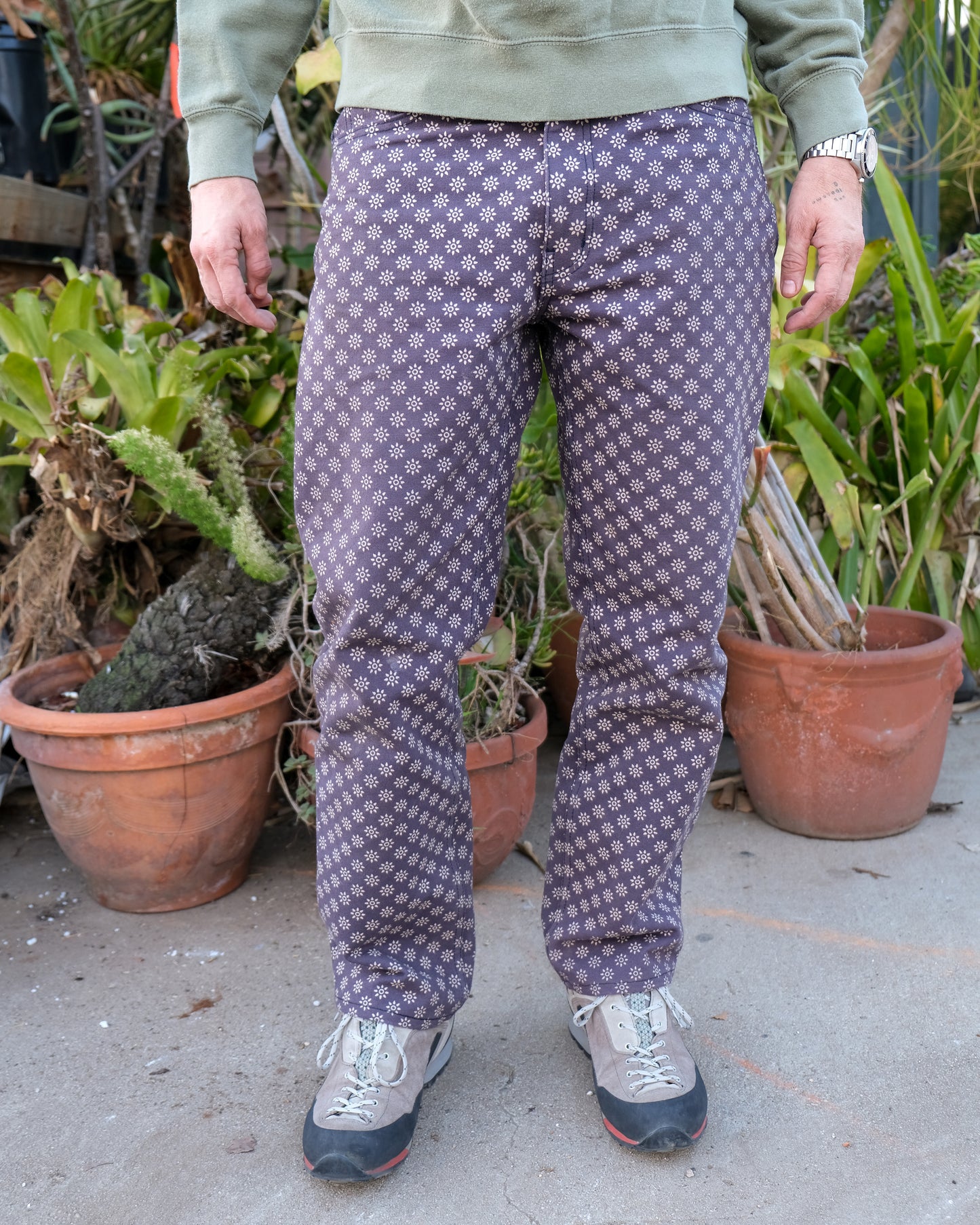 Earthstar Fungus Work Trousers by Geoponika