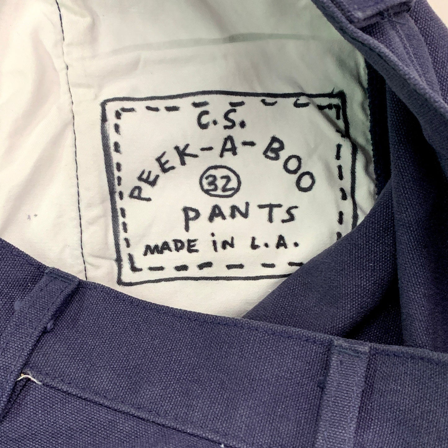 C.S. Peek-a-Boo Pants (Mustard )