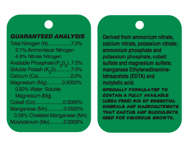 urea for succulents Super Kabuto Fertilizer – Cactaceae Storeiencius