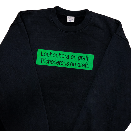 Bumper Crewneck (3,4,5-trimethoxyphenethylamine)