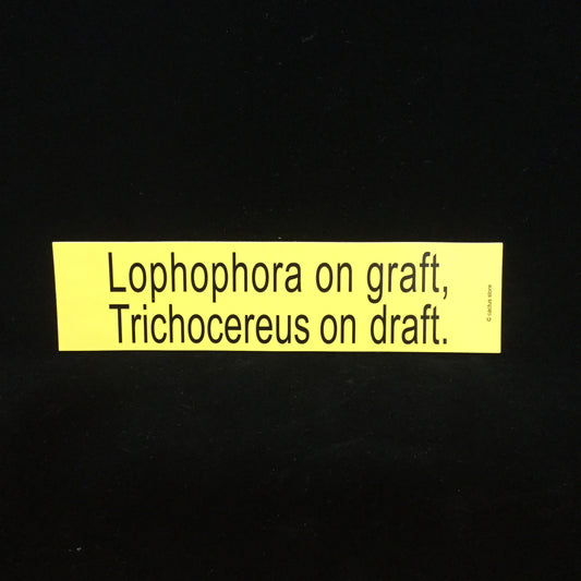 Lophophora/Trichocereus Sticker