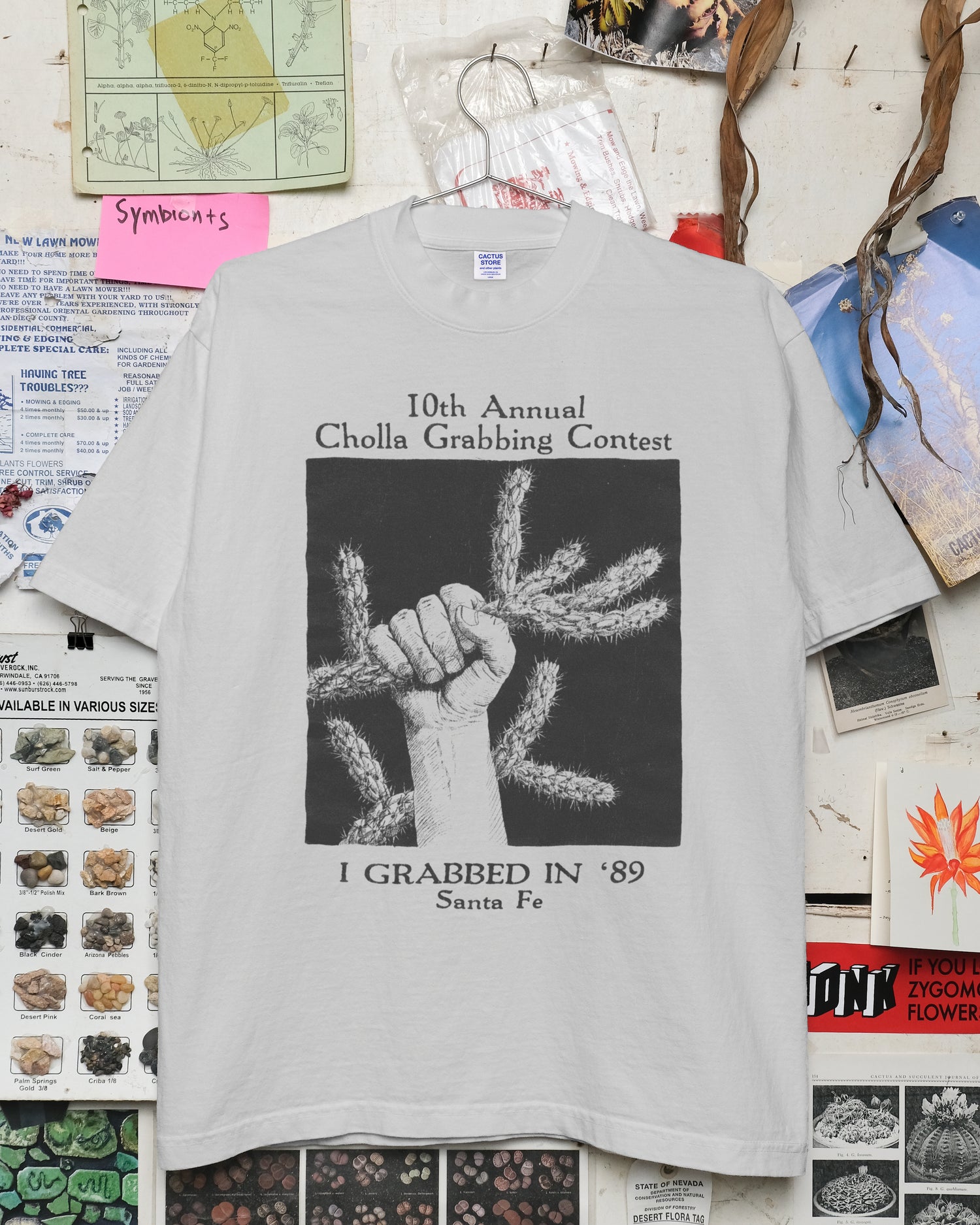 I GRABBED IN 86' (Grey S/S)