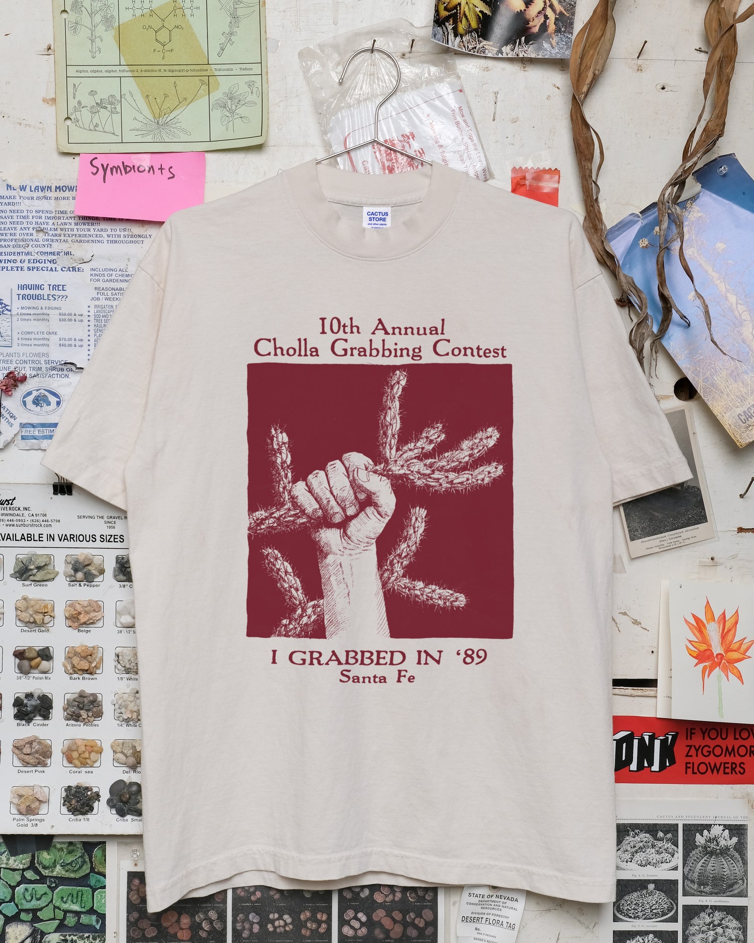 I GRABBED IN 86' (Cream S/S)