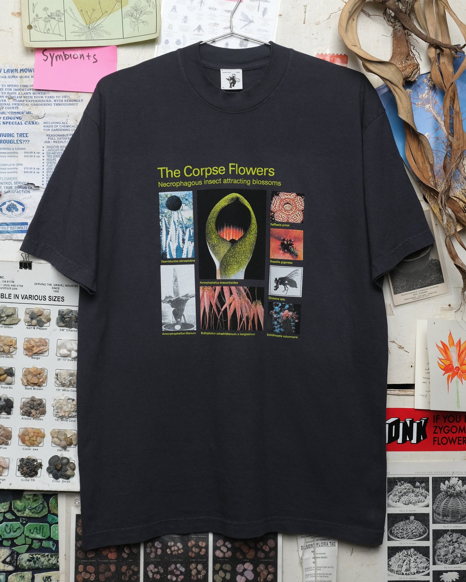 Taxa Shirt 15: The Corpse Flowers (Union Tokyo)