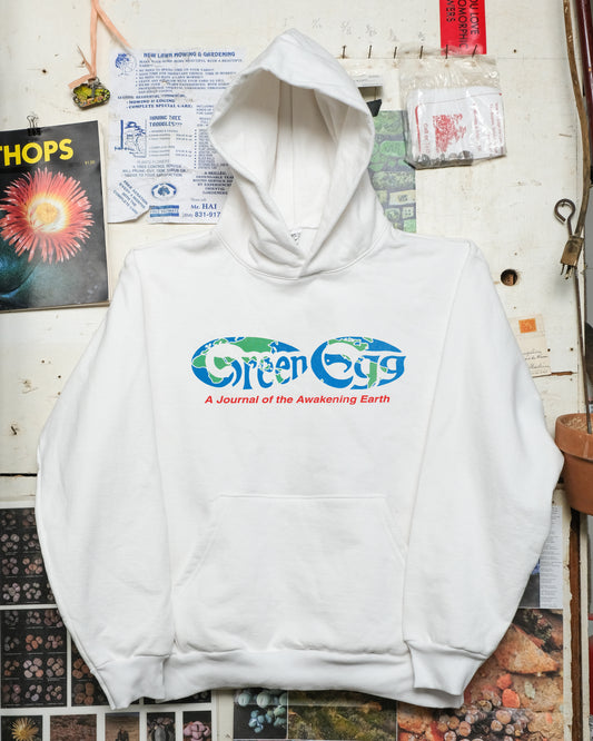 Green Egg Hoodie (White)