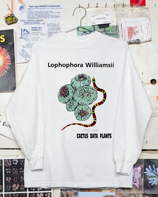 Lophophora williamsii (W.M. Reprint) Long Sleeve Shirt