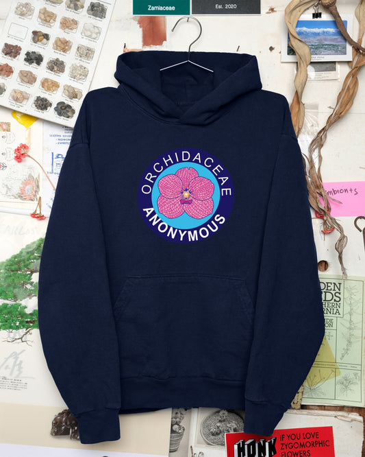 Orchidaceae Anonymous Sweatshirt (Navy)