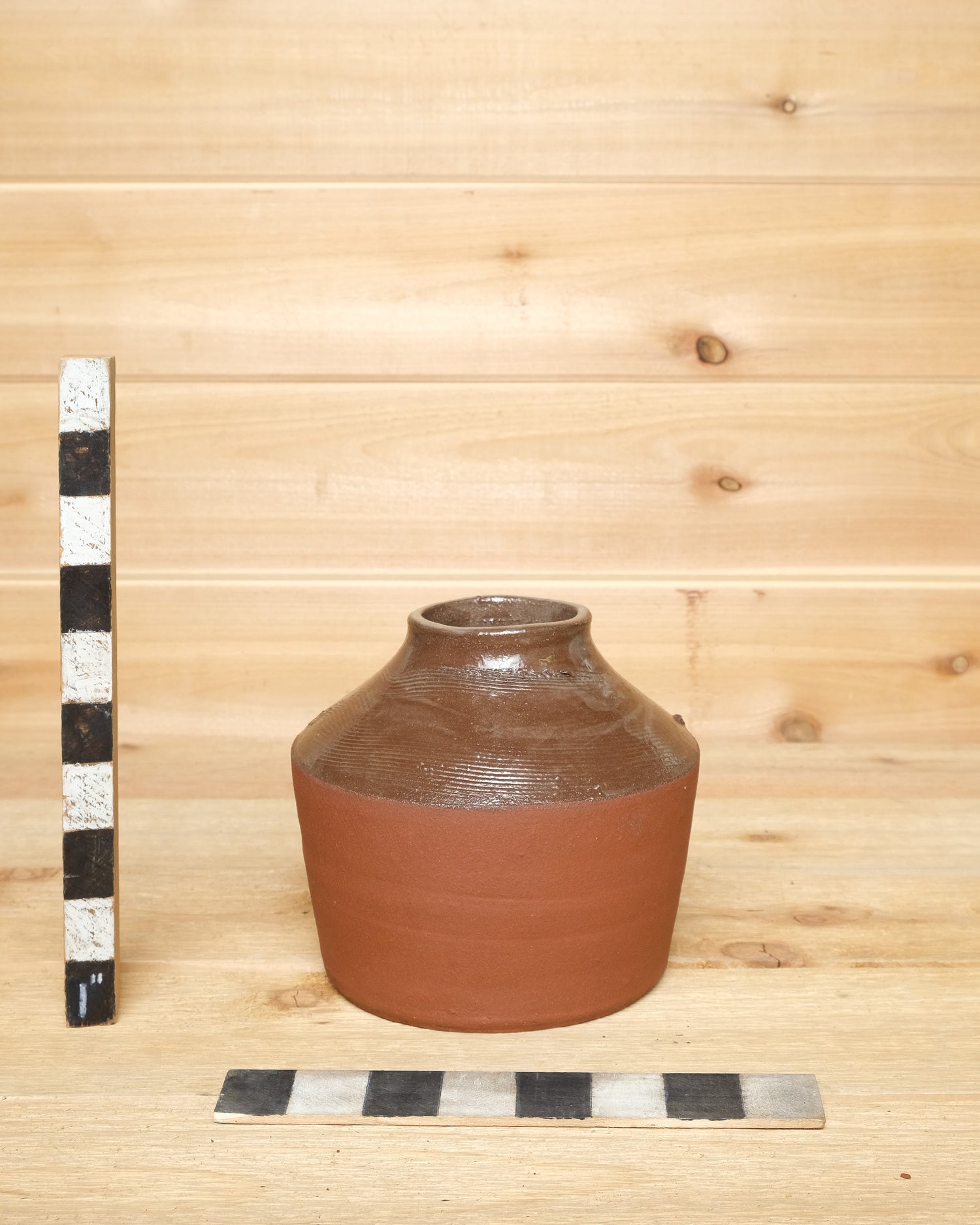 Angular Glazed Vase
