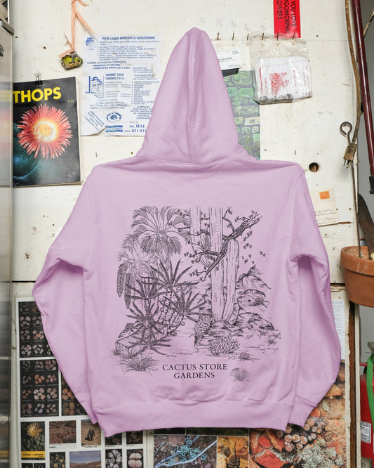 Cactus Store Gardens Sweatshirt (Lilac)