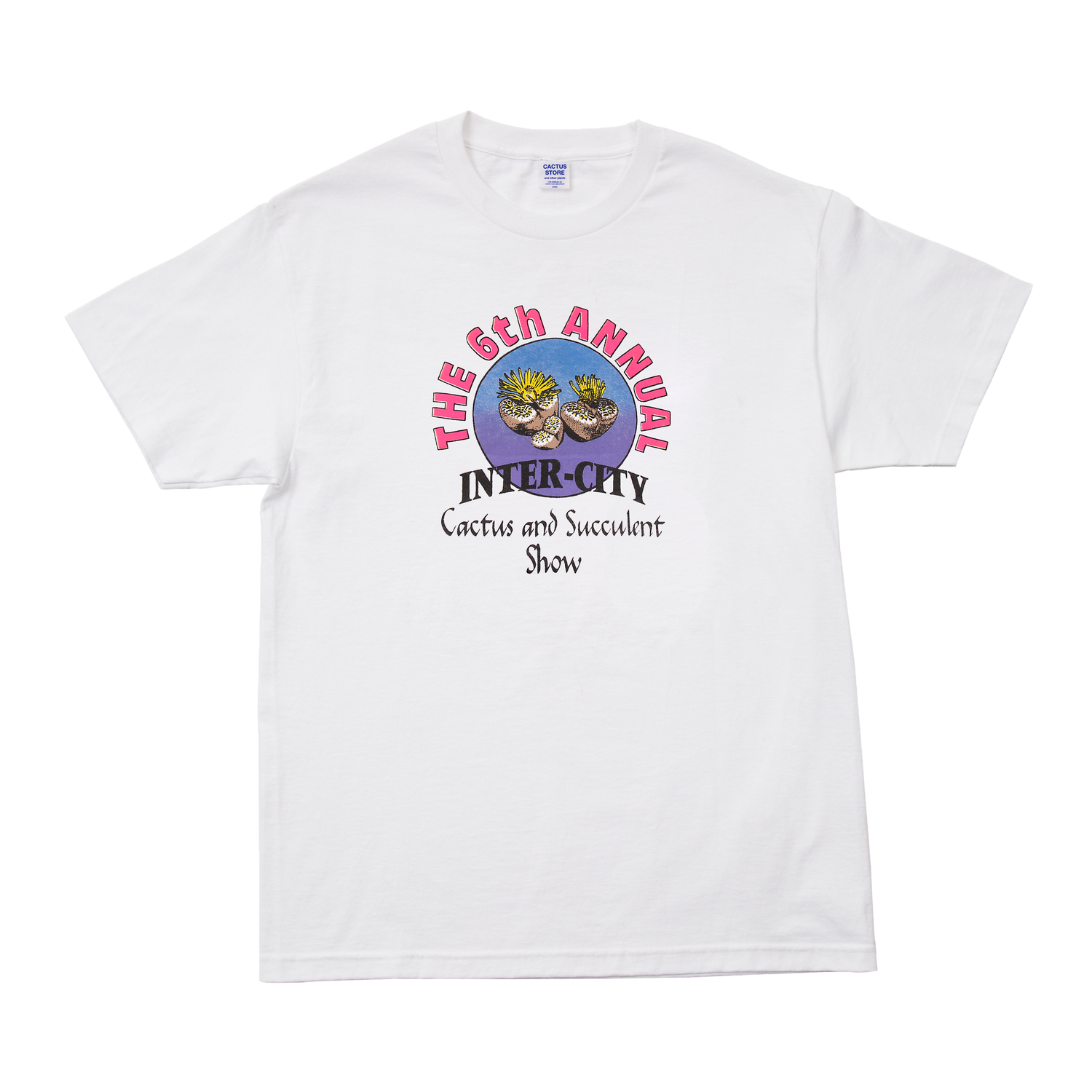 cactus succulent show Inter-City Show 1991 (W.M. Reprint) T-Shirt – Cactaceae Storeiencius