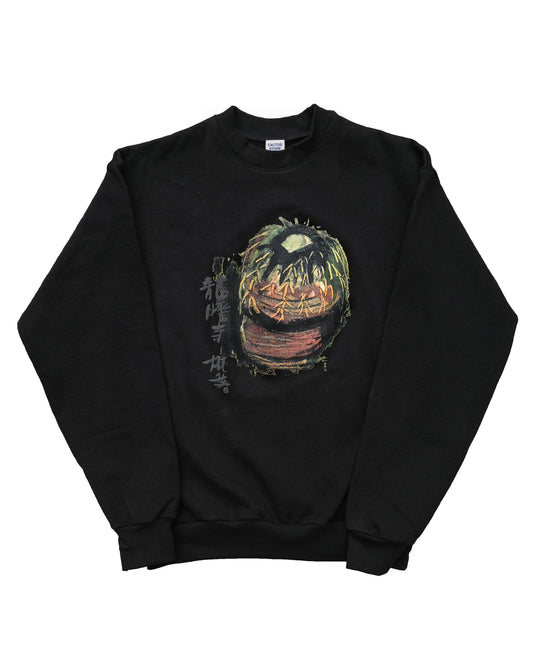 Tony's Library Crewneck Sweatshirt (Black)