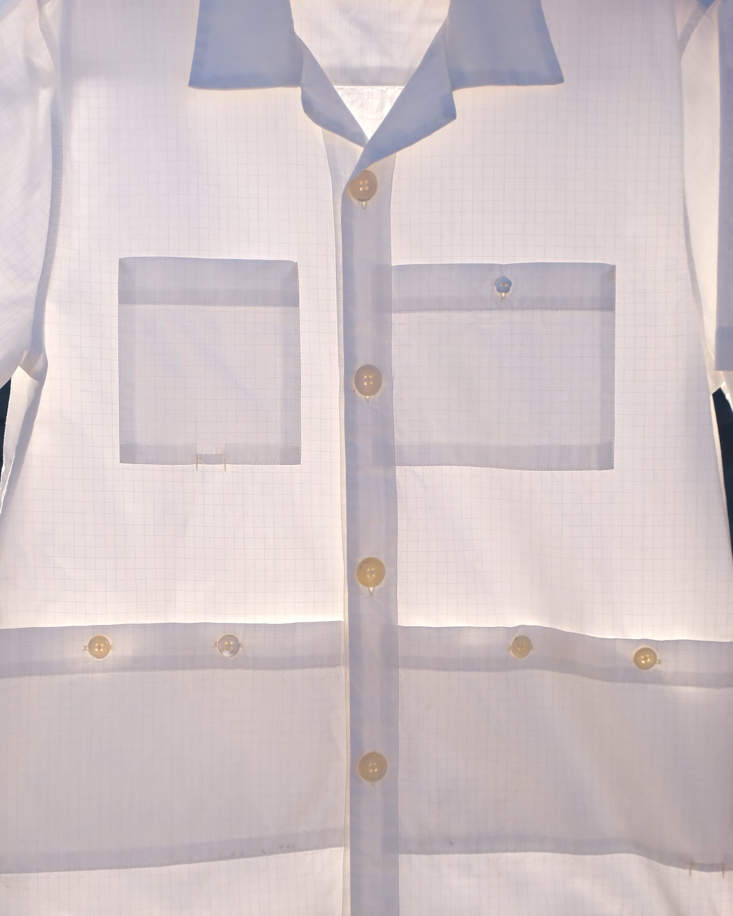 Earthworm Long Sleeve Shirt (White)