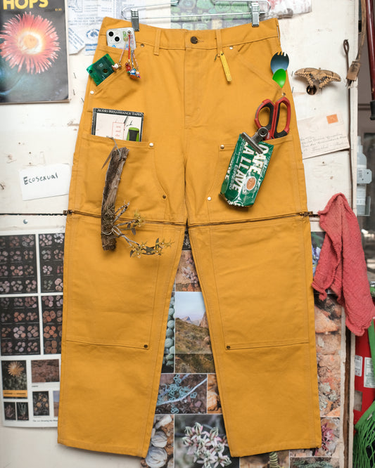 C.S. Peek-a-Boo Pants (Mustard )