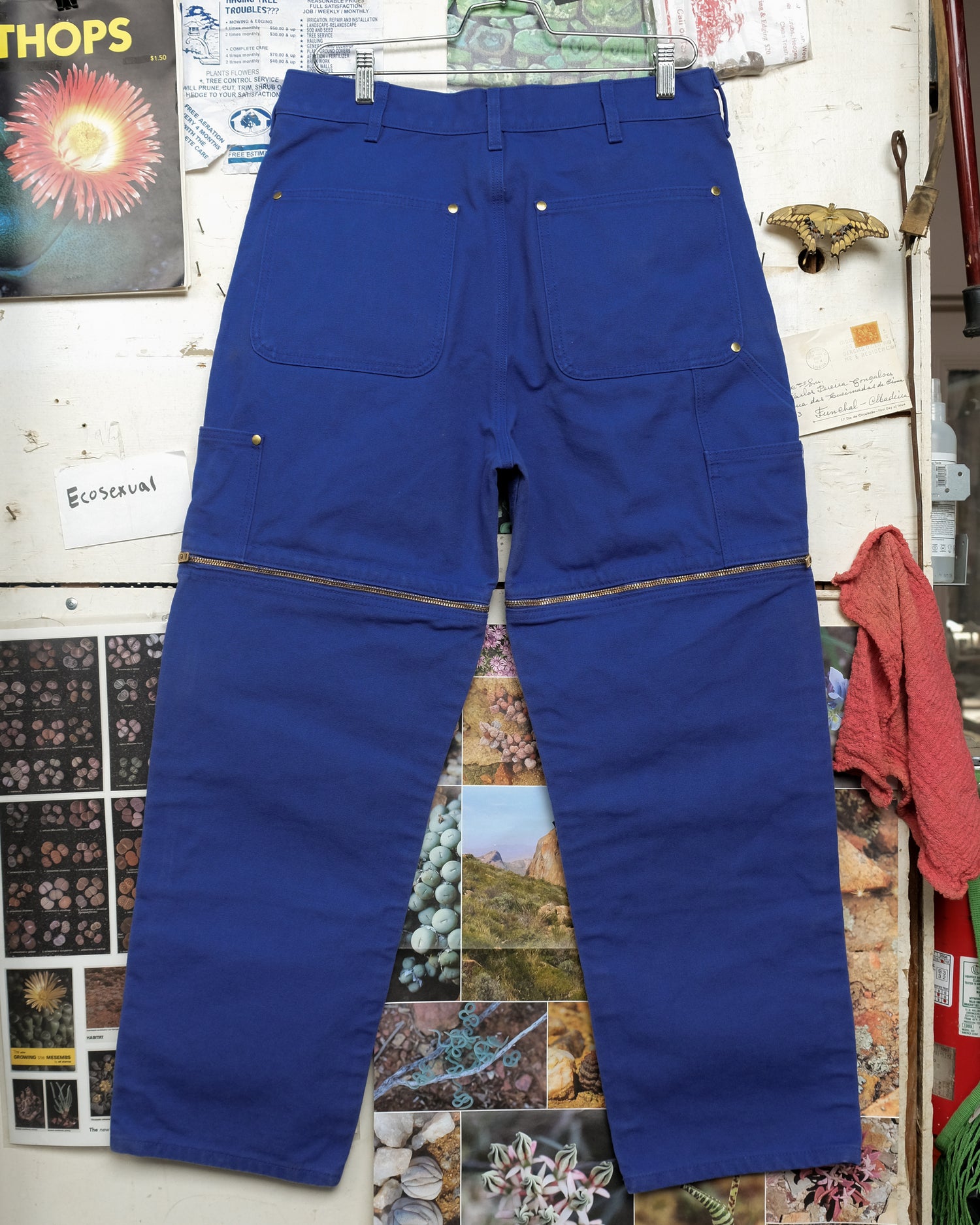 C.S. Peek-a-Boo Pants (Recycling Bin Blue)