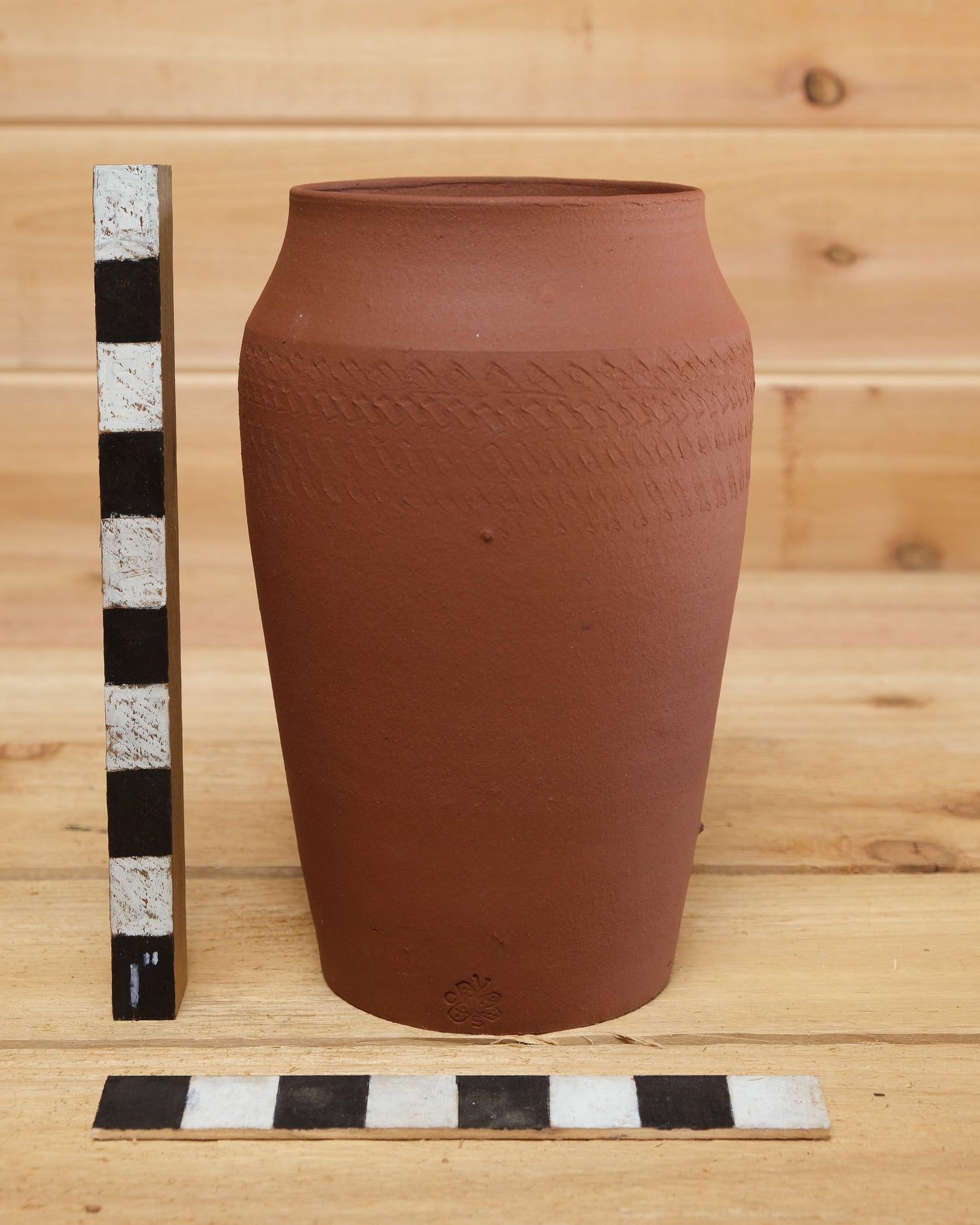 Patterned Urn Pot