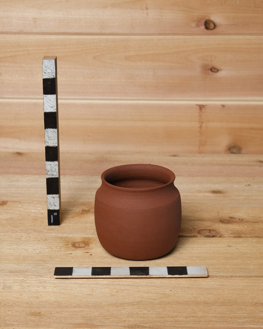 Pot with Flared Rim